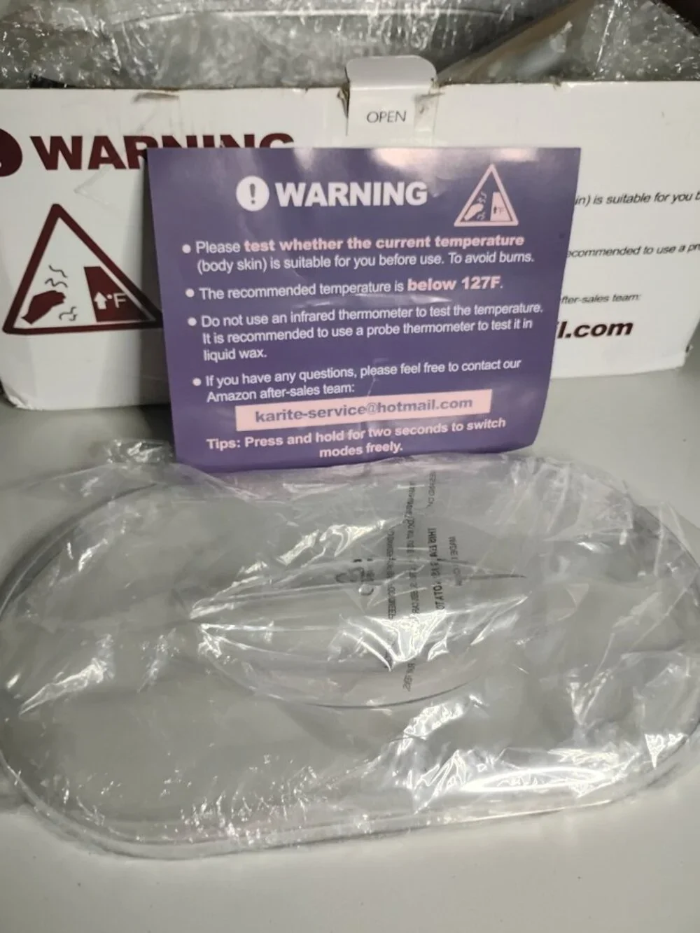 Karite Paraffin Wax Machine for Hand and Feet (No Wax) 4000ml